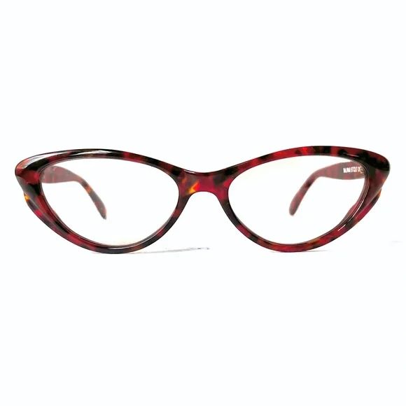 Anglo American Optical Vintage Cat Eye Eyewear Red End of Day Tortoise 'SALINAS' - Picture 13 of 16